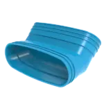 Wavin Ventiza Staande Bocht 45° 235x80M/M