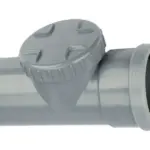 PVC Manchet Ontstop.+SD grijs 125 SN4 M/S