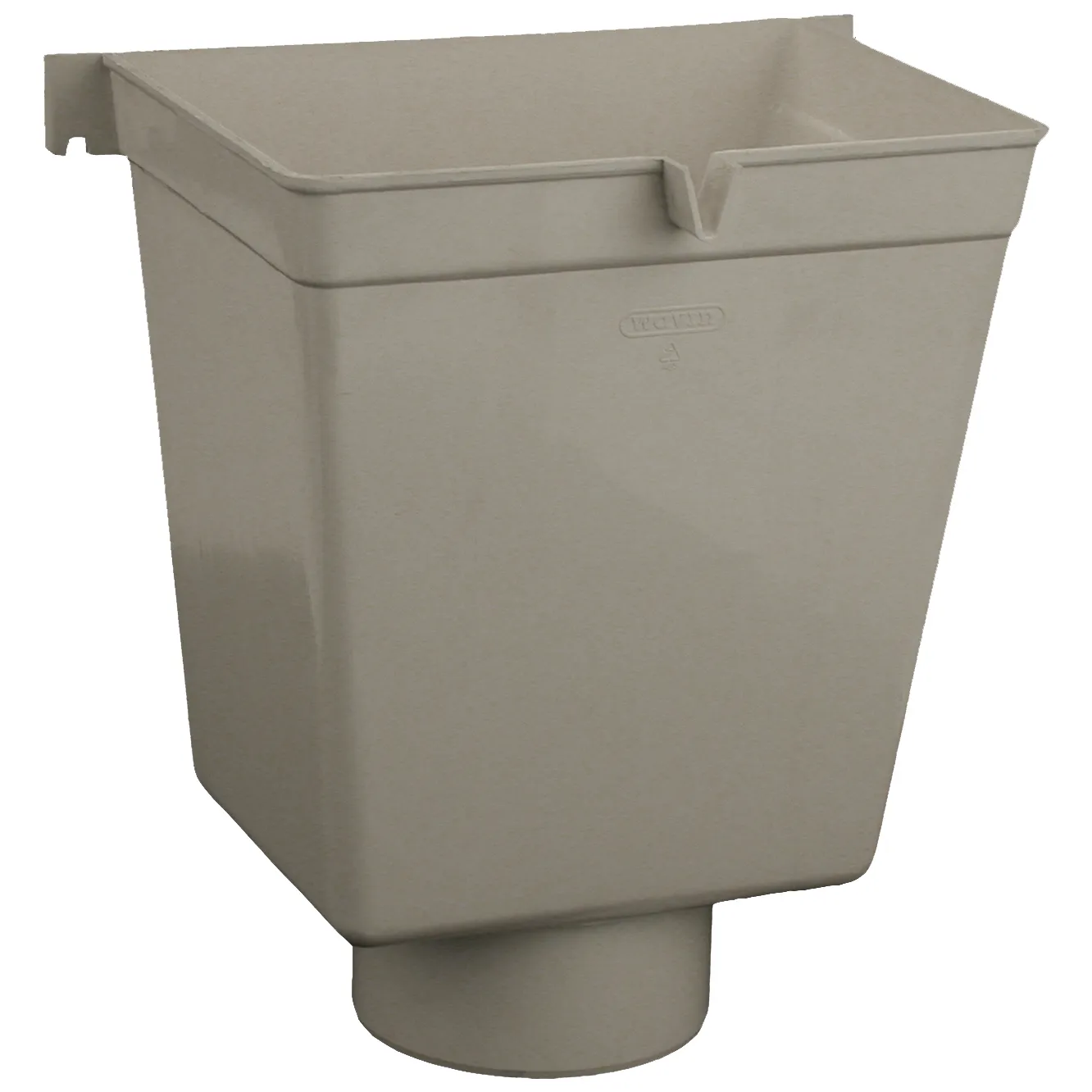 PVC HWA Vergaarbak grijs 70 Mod 2