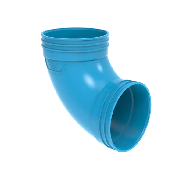Wavin Ventiza Bocht 90° 125 M/M