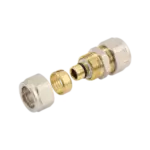 BONFIX Alu-knel rechte koppeling 25 x 25 mm