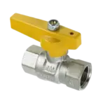BONFIX Draad verchroomde gaskraan RP 1/2" bi. x RP 1/2" bi.