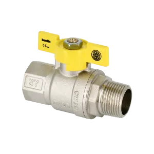 BONFIX Draad verchr. gaskraan RP 1 1/4" bi. x G 1 1/4" bu.