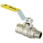 BONFIX Draad verchr. gaskraan RP 1 1/2" bi. x G 1 1/2" bu.