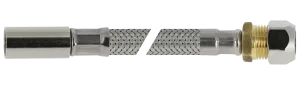 BONFIX RVS flex. aansluitleiding 35cm 10mm instk x12 knel