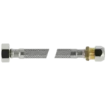 BONFIX RVS flex. aansluitleiding 50cm 3/8" bi.x 10mm knel