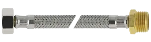 BONFIX RVS flex. aansluitleiding 50cm 3/8" bi. x 3/8" bu.