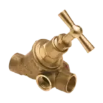 BONFIX Stopkraan 15 x 15 mm capillair met aftap