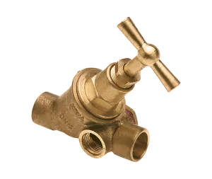 BONFIX Stopkraan 28 x 28 mm capillair met aftap