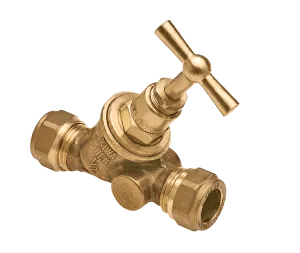 BONFIX Stopkraan 22 x 22 mm knel zonder aftap