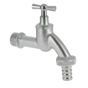 BONFIX Tapkraan gebeitst met kruk + slangwartel 1/2