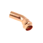 BONFIX V-press aquagas insteekbocht 45° 22 mm x Ø22 mm