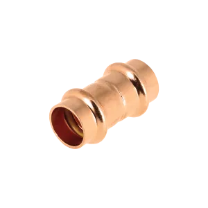 BONFIX V-press aquagas rechte koppeling 15 x 15 mm