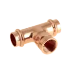 BONFIX V-Press aquagas T-stuk bi.dr. 28 x 3/4" x 28 mm