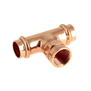 BONFIX V-Press aquagas T-stuk bi.dr. 28 x 3/4" x 28 mm