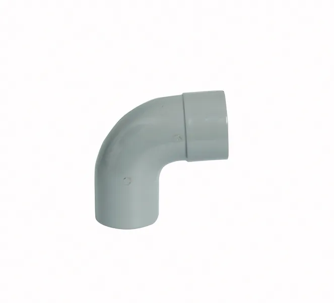 PVC HWA Bocht 90° grijs 70 M/S - Image 2