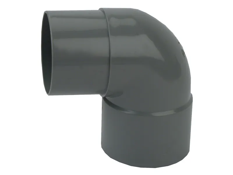 PVC HWA Bocht 90° grijs 70 M/VS - Image 2
