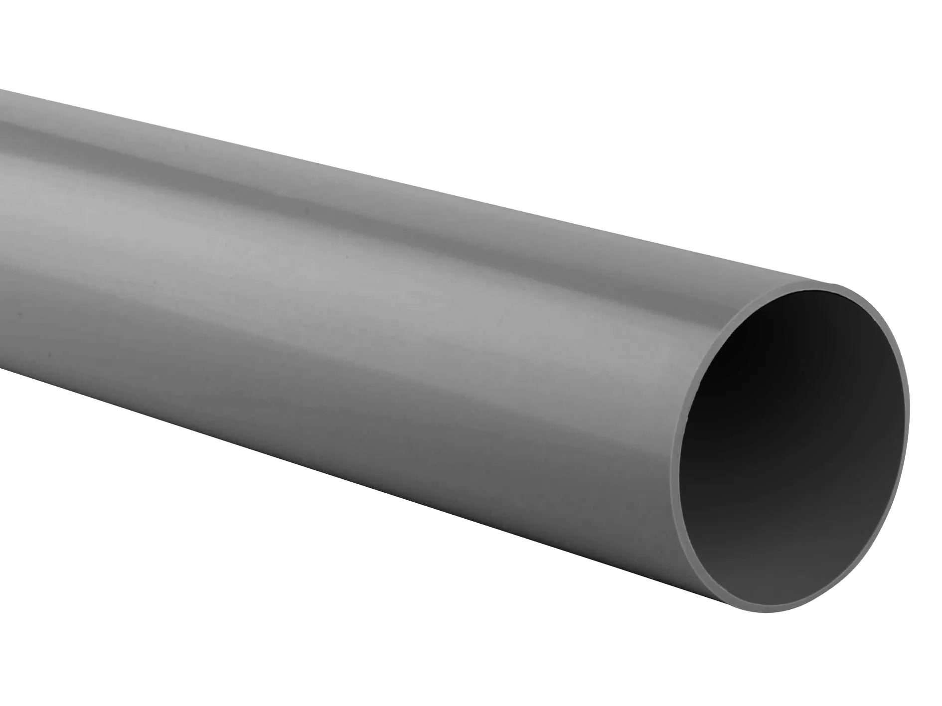 PVC HWA Buis grijs KOMO 80x1,5 Lengte 4 meter