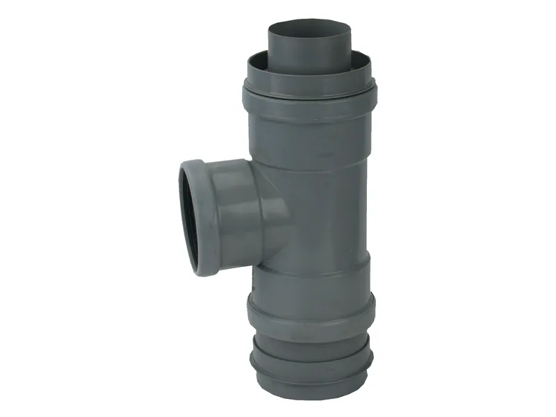 PVC HWA Regenpijpsifon grijs 80x110 - Image 2