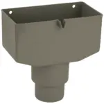 PVC HWA Vergaarbak Model I grijs 80 / 100