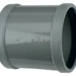 PVC Manchet Overschuifmof grijs 125