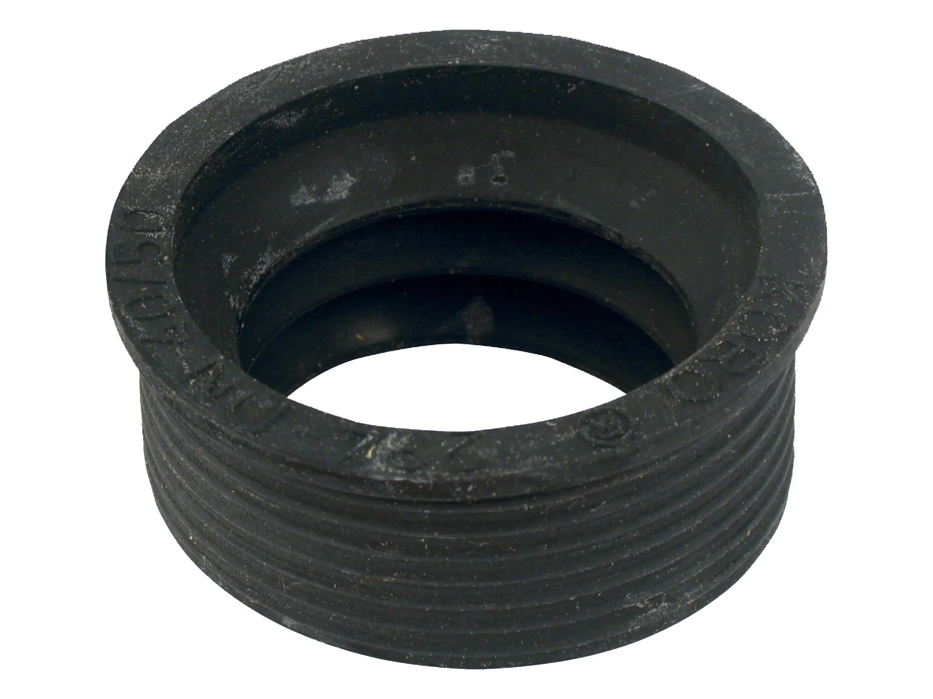 Rubber Overgang PVC Mof 40X30 Metaal