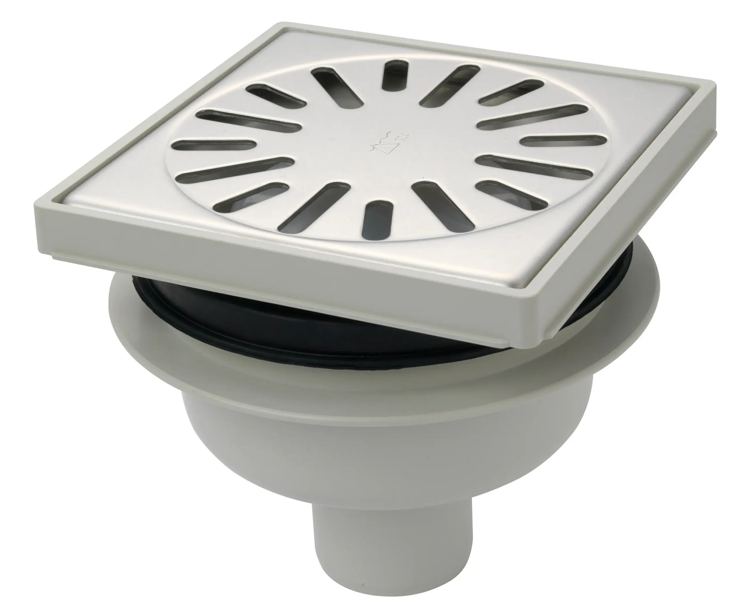 Vl.Put H/V Verst. 150X150 RVS R. 4015