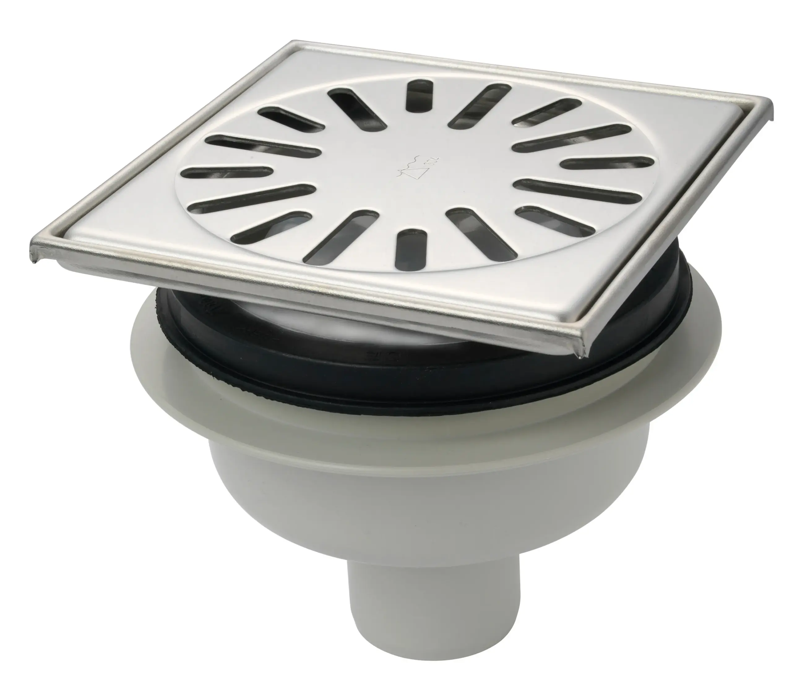 VL.Put In H. Verst. 150X150 RVS R. Ou 50