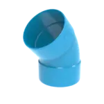 Wavin Ventiza Bocht 45° 125 M/M