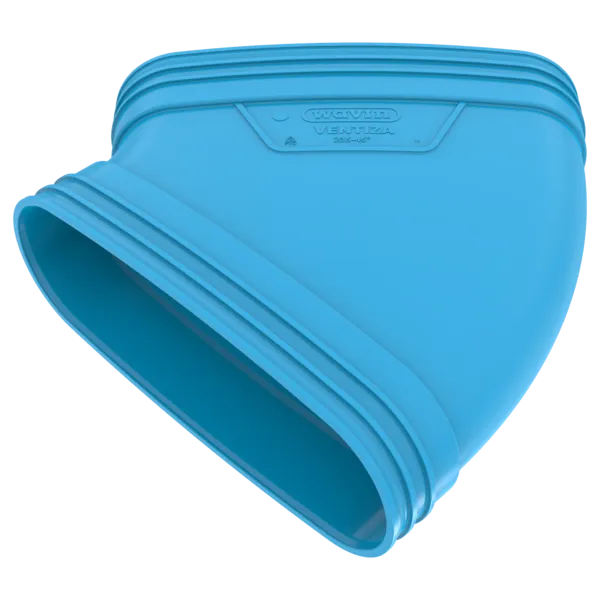 Wavin Ventiza Bocht 45° 235 M/M