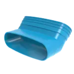 Wavin Ventiza Staande Bocht 45° 235x80M/S