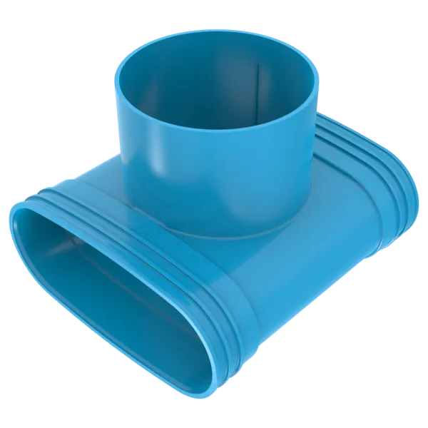 Wavin Ventiza T-stuk 195x125 H=100 3M - Image 2