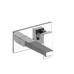 Saniful Wastafelmengkraan vierkant inbouw Chroom