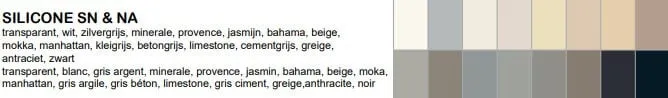 Compaktuna - Silicone SN & NA ( afdichtingskit ) EC1 Cementgrijs - Image 2