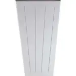 Masterwatt Modern RF elektrische radiator 1200W 450 x 60 x 1050 mm verticaal