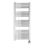 Masterwatt Calor chrome Elektrische badkamerradiator 750 Watt, 600 x 1860 x 85 mm