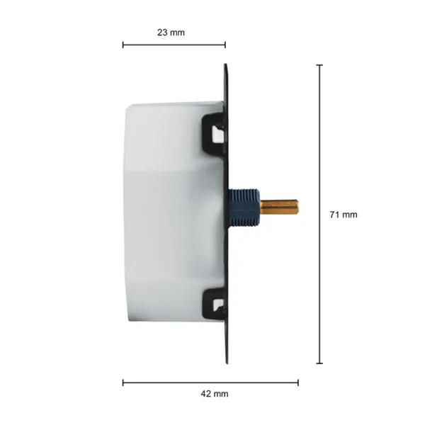 Led dimmer | 0.5-250W | Fase afsnijding | Universeel - Image 3