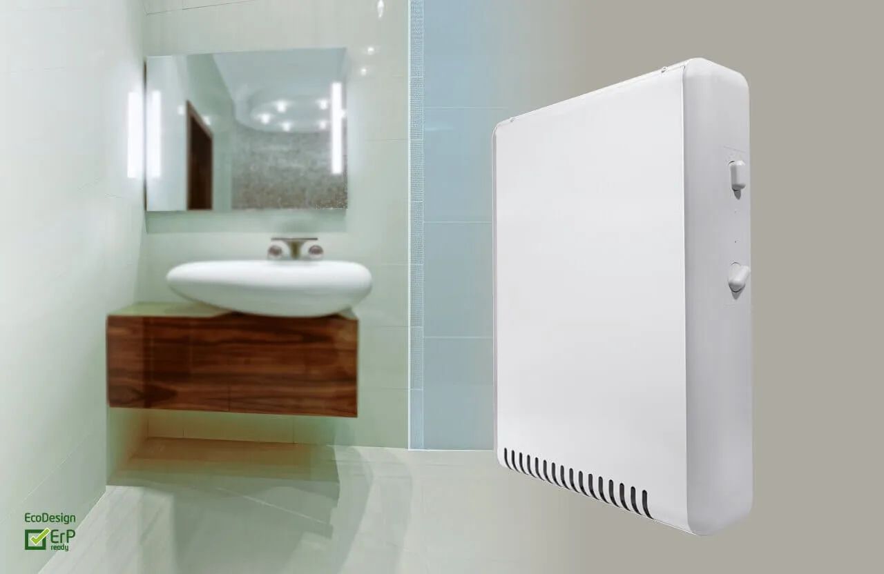 E-Comfort Roundline Eco Bathroom 525x400 600W