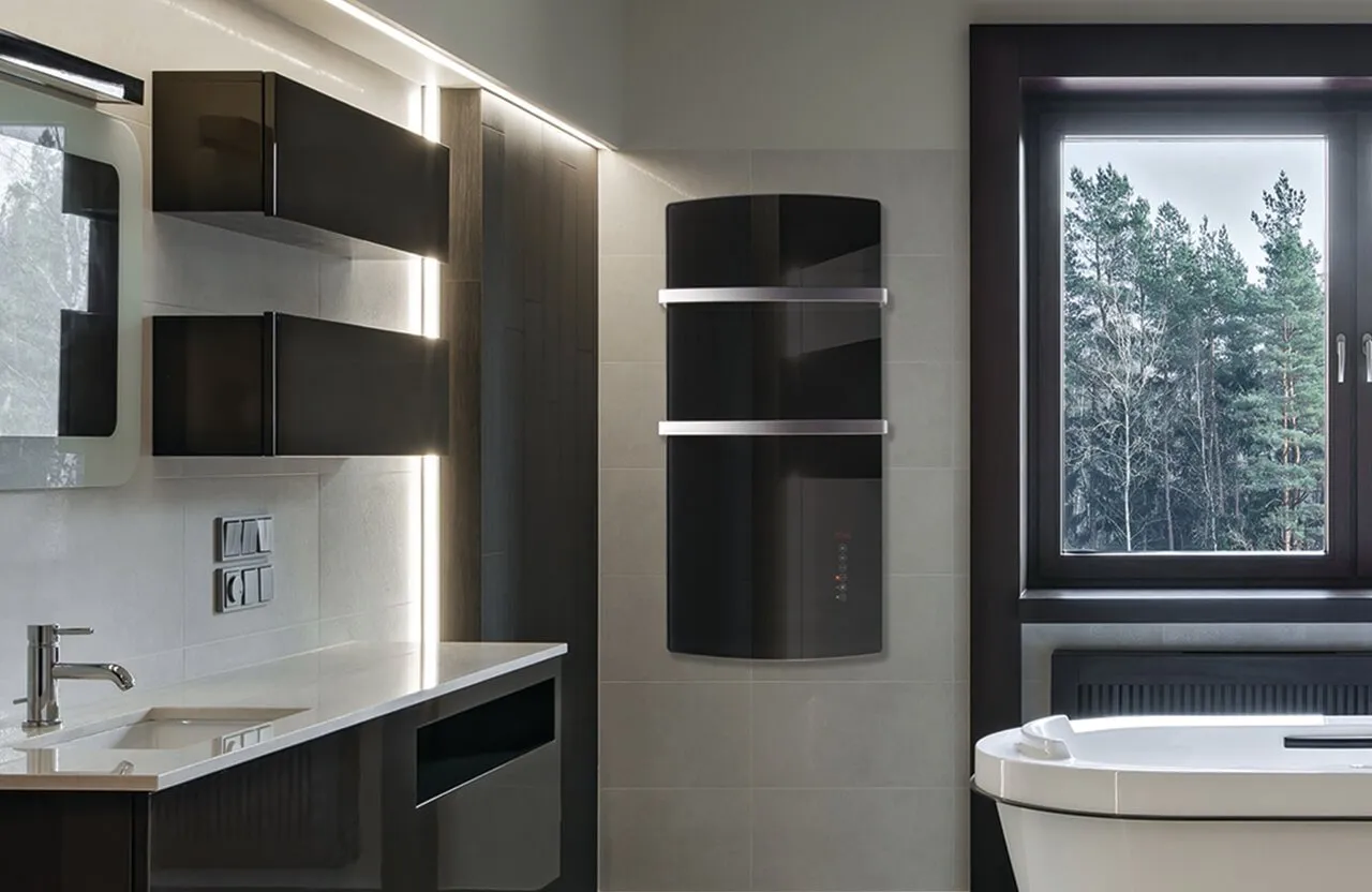 E-Comfort DEVA Zwart 1050x520 1500W - Image 2