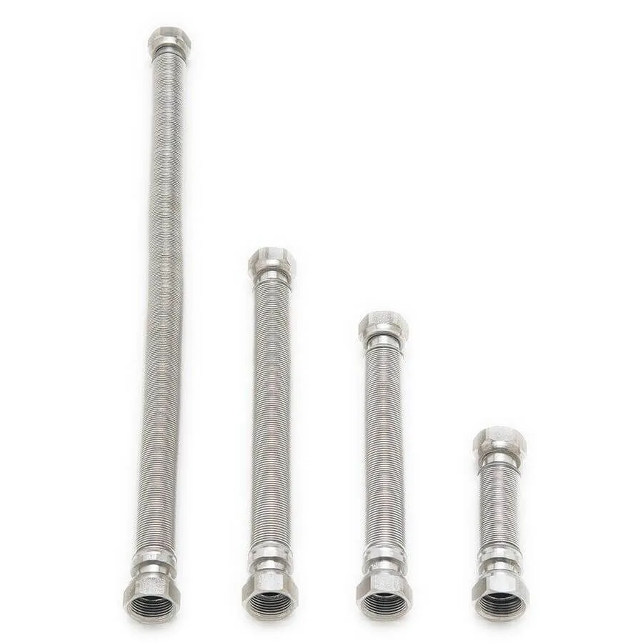 DRL Flexibele aansluitslang RVS 3/4 binnendraad x binnendraad Lengte 500-1000mm