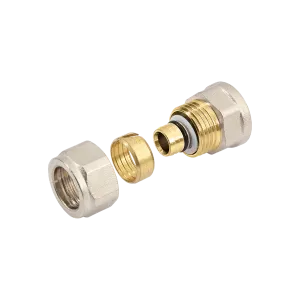 BONFIX Alu-knel schroefbus 3/4" bi.dr. x 25 mm