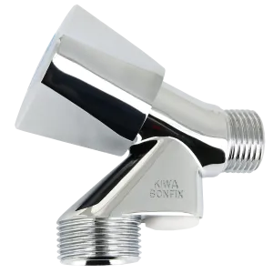 BONFIX Beluchterkraan met chromen knop