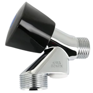 BONFIX Beluchterkraan met zwarte knop