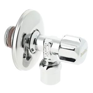 BONFIX Hoekstopkraan verchroomd 3/8" x 10 mm met rozet