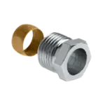 BONFIX Knel verloopset 1/2" bu.dr. x 15 mm type Danfoss