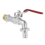 BONFIX Kogeltapkraan met slangaansluiting 1/2" vertind