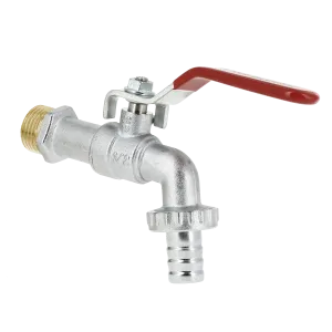 BONFIX Kogeltapkraan met slangaansluiting 3/4" vertind