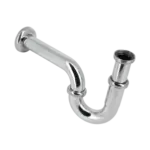 BONFIX Messing verchroomde wastafelsifon 5/4 x 32 mm