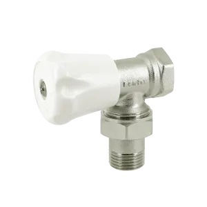 BONFIX Radiatorkraan 1/2" haaks met koppeling