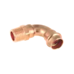 BONFIX V-press aquagas bocht 90° 1/2" bu.dr. x 15 mm